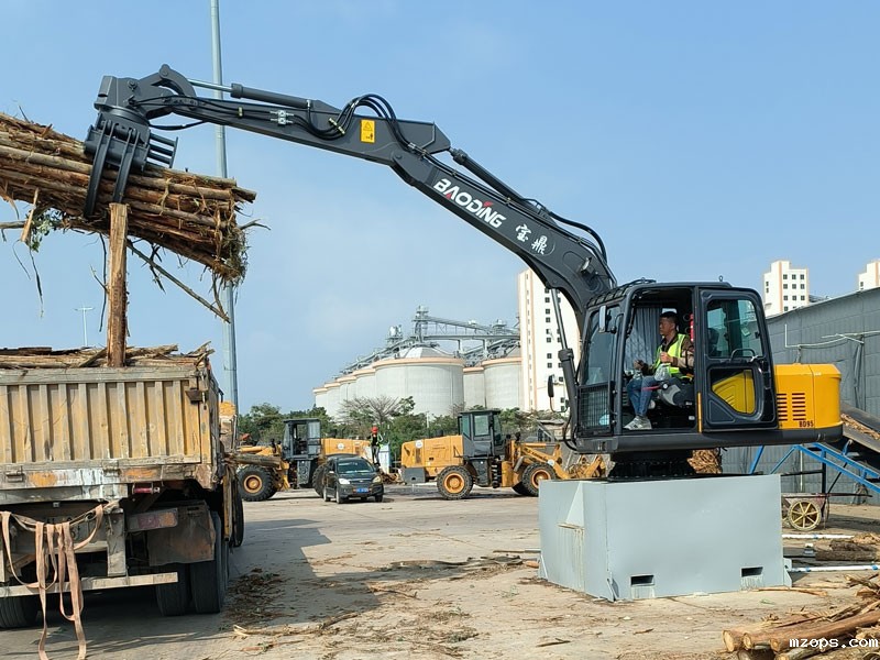 mzops固定式电动抓料机 mzops固定式抓装机