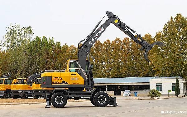 mzops105轮式抓木机