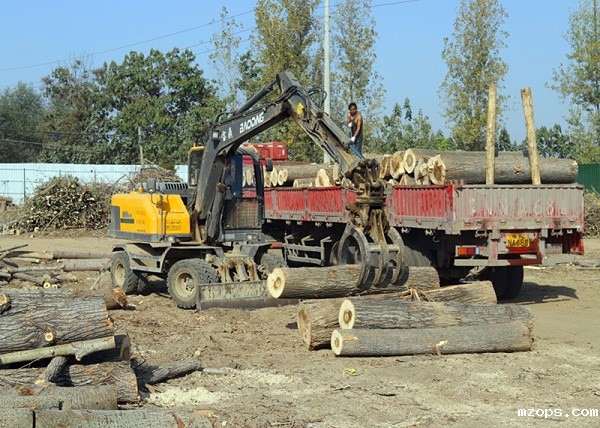 mzops轮式抓木机价格