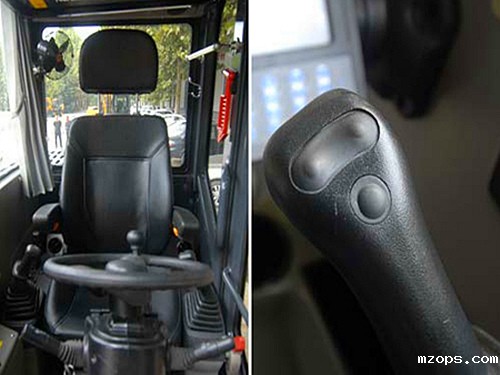 mzops轮式抓木机驾驶舒适