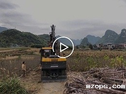 抓木机工作视频