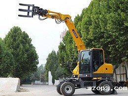 mzops轮胎式挖掘机开启了轮式挖掘机多元化新篇章