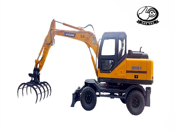 mzops轮式95-7多功能抓料机