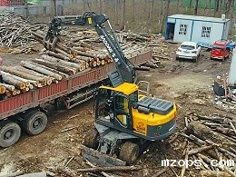 95轮式抓木机有哪些优势？