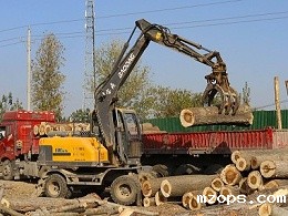 mzopsBD95W轮式抓木机