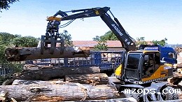 mzops95抓木机图片