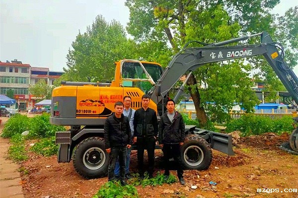 江西宜春抓木机客户购mzops100抓木机