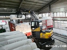 mzops升降驾驶室抓包机装卸布料