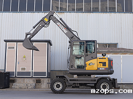mzopsBD80X轮式挖掘机，市政中的佼佼者