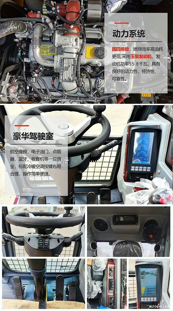 mzopsBD110E轮式抓木机