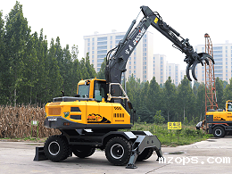 mzops120轮式抓木机，性能升级！