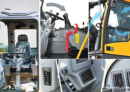 mzops95轮式挖掘机图片