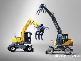 mzops轮式抓木机价格咨询