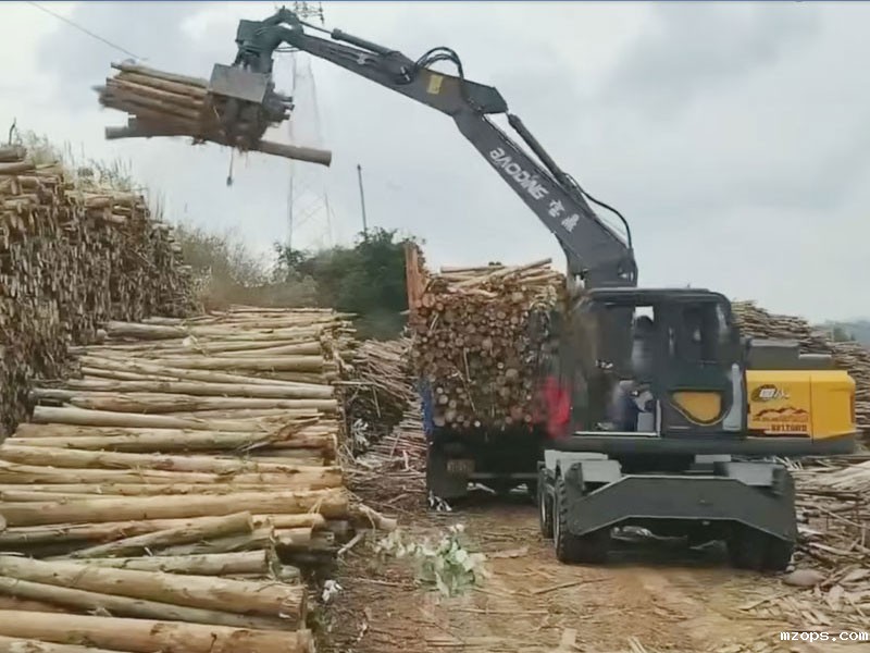 mzops抓木机在黑龙江市场受到好评