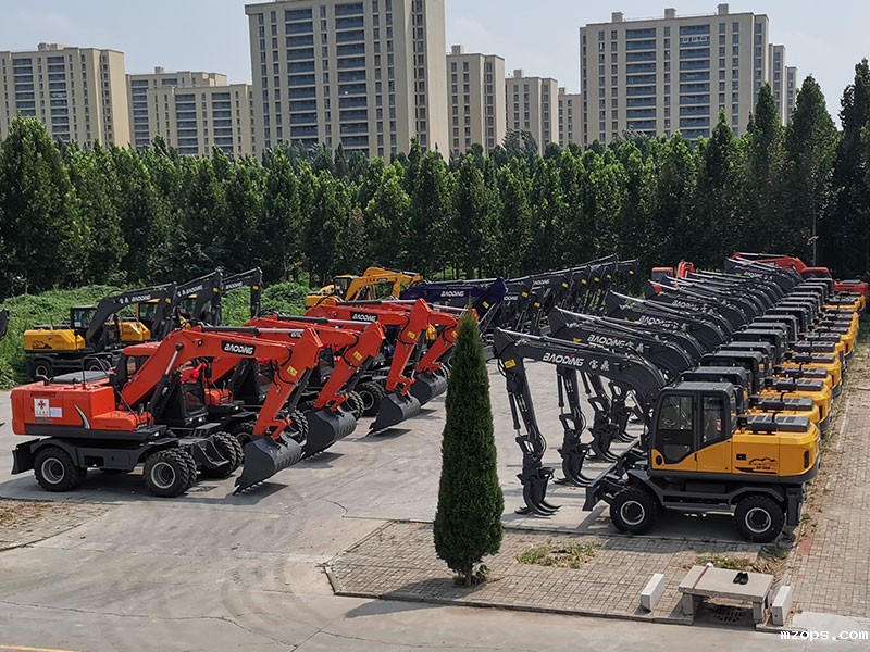 mzops挖掘机厂家赢得良好口碑