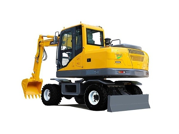 mzopsBD80W-8A轮式小挖掘机