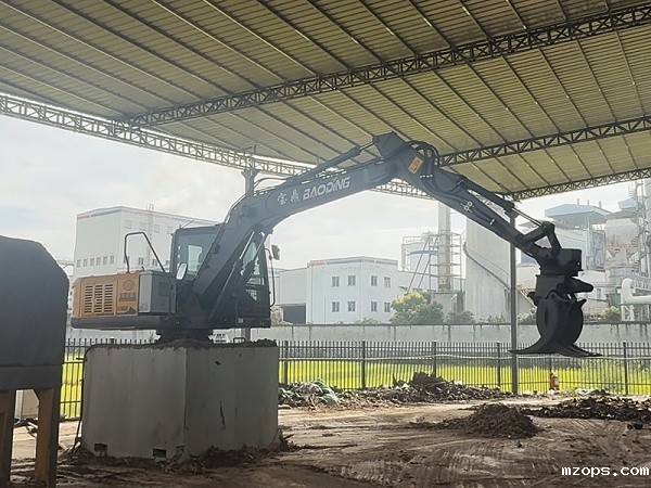 mzops固定式电动抓木机