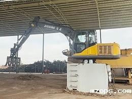 mzops固定式电动抓料机助力物料装卸