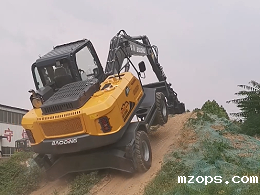 mzops95抓木机实心胎，山地作业的坚实保障