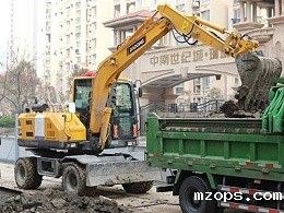 mzops挖掘机：海外销量持续增高