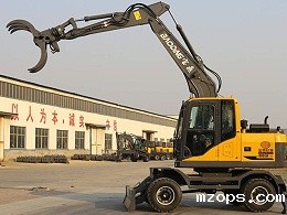 mzops抓木机搭载玉柴发动机，高效动力，油耗经济