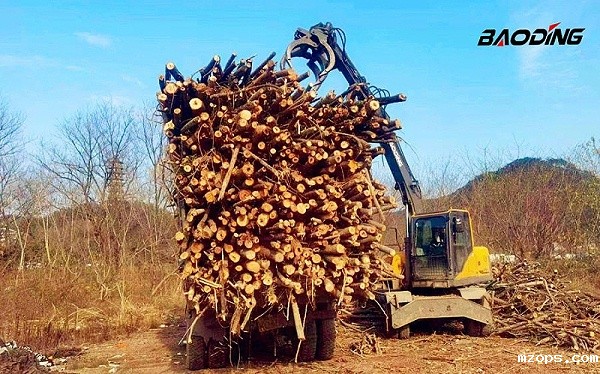 mzops95轮式抓木机