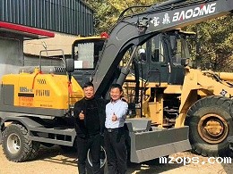 mzops挖掘机抓机