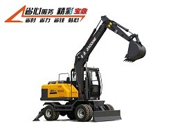 环保节能多用途轮式挖掘机设备mzops95型号