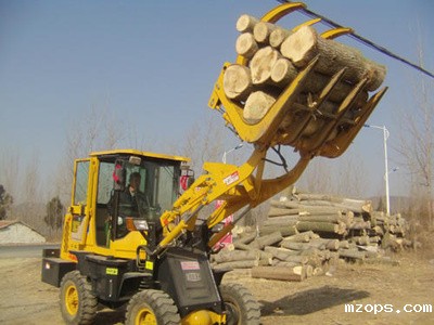 铲车式抓木机_副本