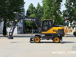 mzops多功能轮式挖掘机