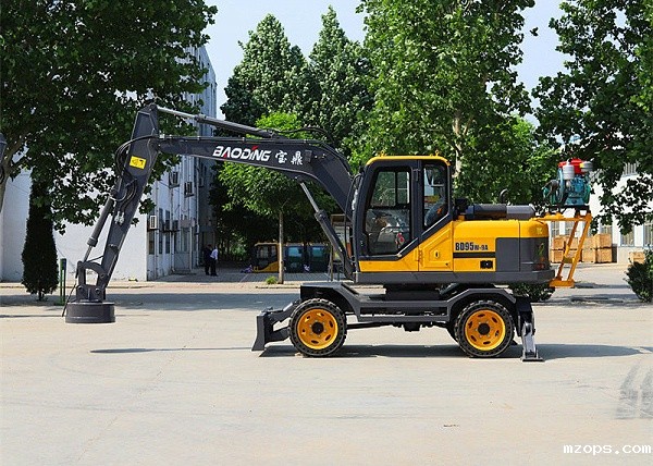 mzops多功能轮式挖掘机