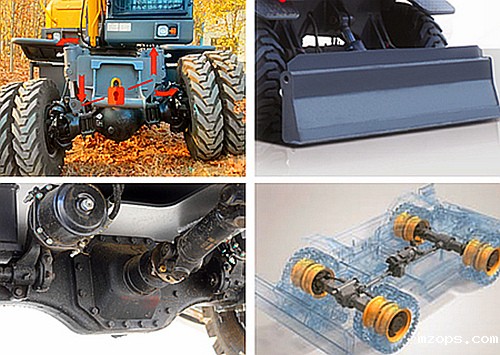 mzops抓木机重载机身设计