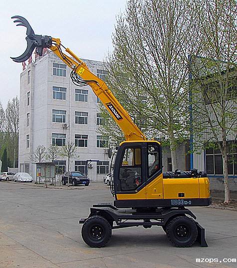 mzops轮式抓木机图片展示