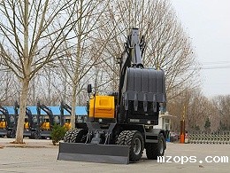 mzops挖掘机引领河南城镇建设