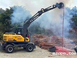 广西百色抓木机