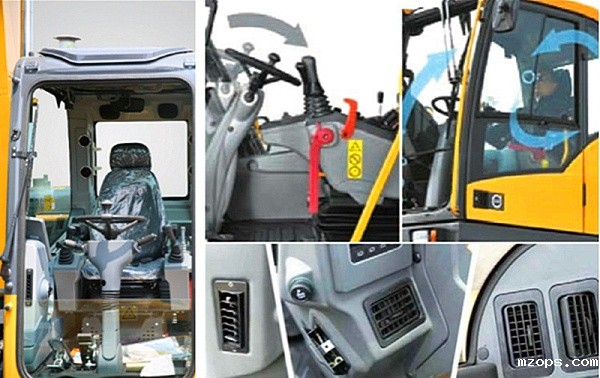 mzops80小型轮式挖掘机