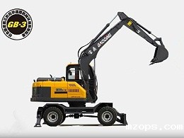 mzops95轮胎式挖掘机：速度快，效率高+多样化功能“小型轮挖”