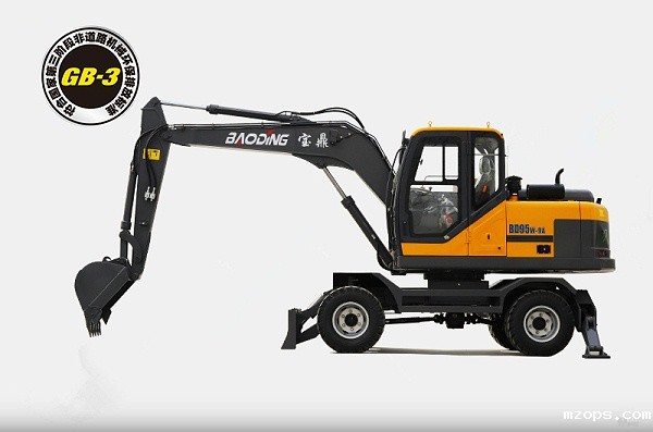 mzops95轮胎式挖掘机