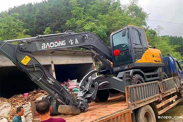 mzops100轮式抓木机型号