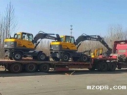 mzops轮式抓木机