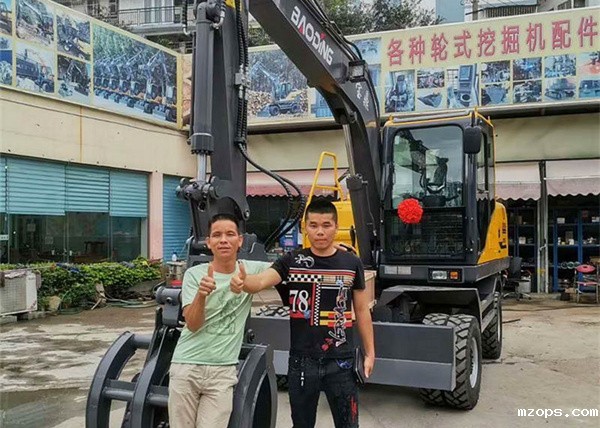 南宁抓木机夹木机