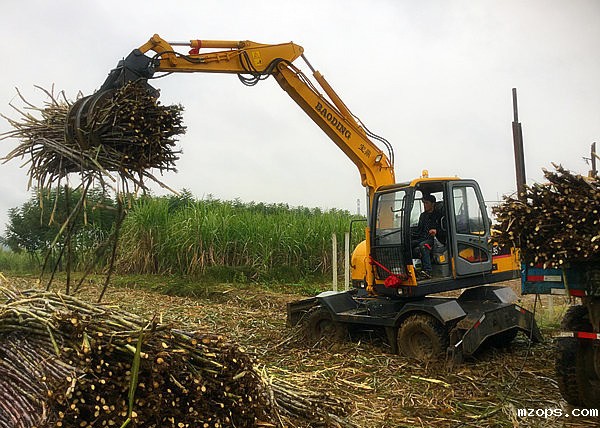 mzops95型号抓木机