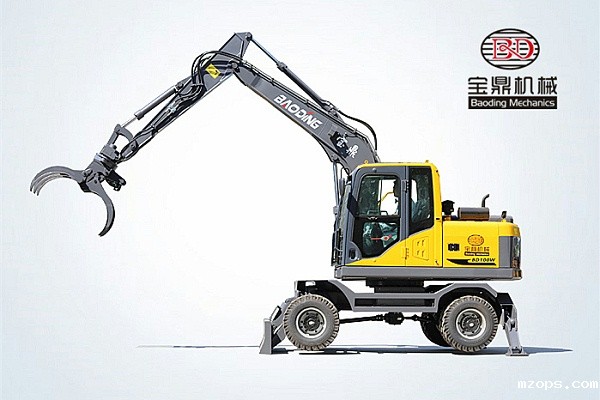 mzops100轮式抓木机