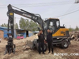 邯郸mzops抓木机客户购买95抓木机