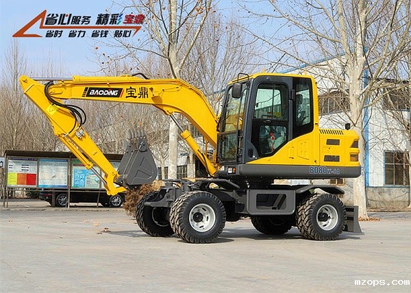 轮式挖掘机操作讲解