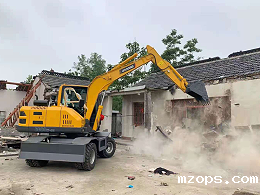 mzops80小型挖掘机，土方作业老板的标配！