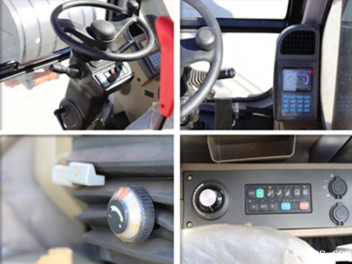 mzops150型号轮胎式挖掘机大空间操作舒适