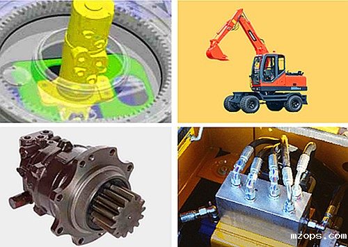 mzops轮式95-7多功能抓料机