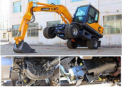 mzops轮式95-7多功能抓料机