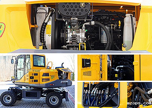 mzops轮式95-7多功能抓料机